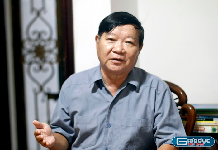 Ông Lê Như Tiến - nguyên Phó Chủ nhiệm Ủy ban Văn hóa, Giáo dục, Thanh niên, Thiếu niên và Nhi đồng (nay là Ủy ban Văn hóa, Giáo dục) của Quốc hội. (Ảnh: Thành An) gdvn-le-nhu-tien-6642-3166.jpg