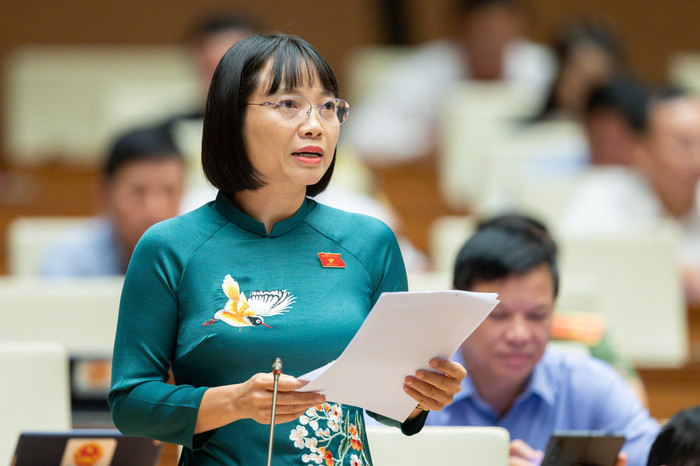 Đại biểu Quốc hội Nguyễn Thị Việt Nga - Phó Trưởng đoàn chuyên trách Đoàn Đại biểu Quốc hội tỉnh Hải Dương. Ảnh: quochoi.vn QHOI.jpeg