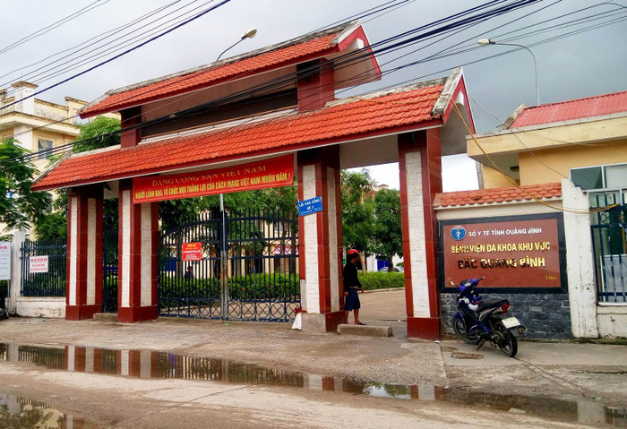 Bệnh viện Đa khoa Bắc Quảng Bình - nơi xảy ra vụ việc (Ảnh: Thủy Phan) Bệnh viện Đa khoa Bắc Quảng Bình - nơi xảy ra vụ việc (Ảnh: Thủy Phan)