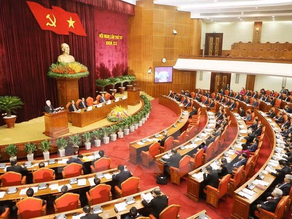 Toàn cảnh hội nghị.