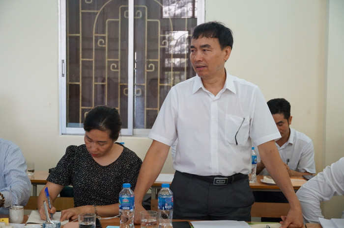 GS.TS. Nguyễn Thế Hùng – Chủ nhiệm Câu lạc bộ khối ngành đào tạo Nông nghiệp, Lâm nghiệp và Thuỷ sản, Chủ tịch Hội đồng trường, Trường Đại học Nông Lâm Thái Nguyên nhận định khó khăn trong công tác đào tạo nguồn nhân lực ngành Nông nghiệp, Lâm nghiệp và Thuỷ sản (Ảnh: Phạm Linh)