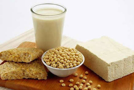 Genistein trong đậu nành làm giảm nguy cơ ung thư bằng cách giảm sự tổn thương tế bào, và chất ức chế Protease BowmanBirk có trong Protein đậu nành, Genistein trong đậu nành làm giảm nguy cơ ung thư bằng cách giảm sự tổn thương tế bào, và chất ức chế Protease BowmanBirk có trong Protein đậu nành,