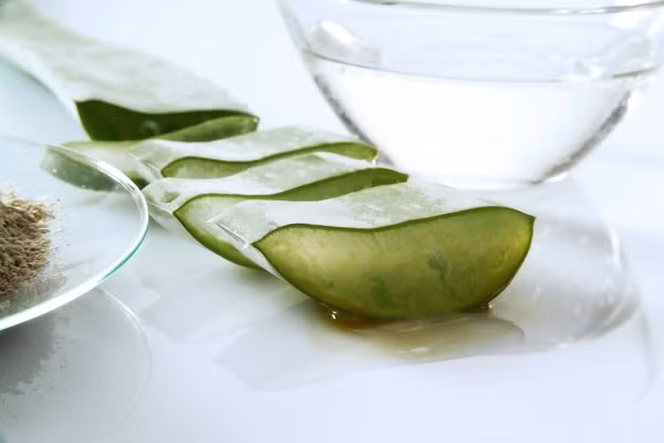 Nhờ chất glycoprotein, nha đam có tác dụng chống viêm và giải dị ứng, giúp làm lành vết thương.