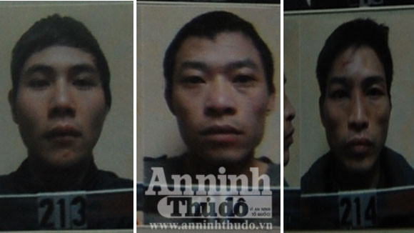 Các đối tượng chính trong đường dây buôn ma túy "đá" Các đối tượng chính trong đường dây buôn ma túy "đá"