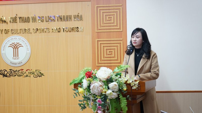 Tiến sĩ Đồng Hương Lan, Phó Hiệu trưởng Trường Đại học Văn hoá, Thể thao và Du lịch Thanh Hoá. Ảnh: Website nhà trường. Tiến sĩ Đồng Hương Lan, Phó Hiệu trưởng Trường Đại học Văn hoá, Thể thao và Du lịch Thanh Hoá. Ảnh: Website nhà trường.