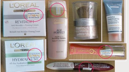 Mỹ phẩm L'Oreal thật và giả