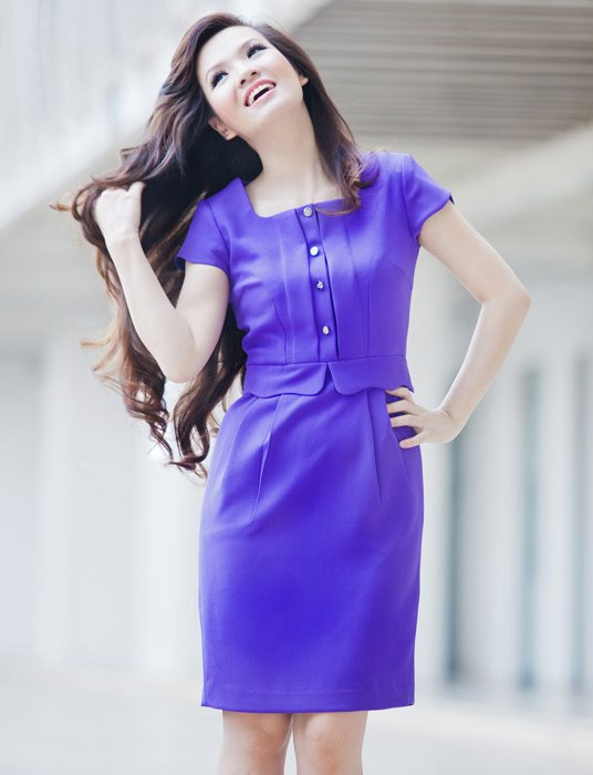 Đan Lê sở hữu một nụ cười tươi xinh và rạng rỡ. Đan Lê sở hữu một nụ cười tươi xinh và rạng rỡ.