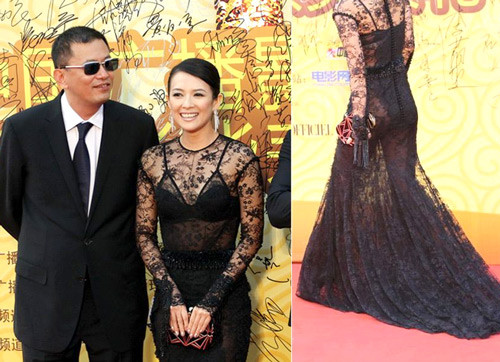 Vòng 3 gợi cảm của người đẹp lộ rõ trong từng bước đi.