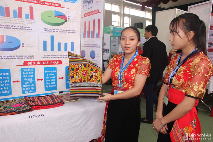 Dự án đạt giải Nhất của học sinh Trường Trung học phổ thông dân tộc nội trú (Ảnh: Mỹ Hà Báo Nghệ An) Dự án đạt giải Nhất của học sinh Trường Trung học phổ thông dân tộc nội trú (Ảnh: Mỹ Hà Báo Nghệ An)
