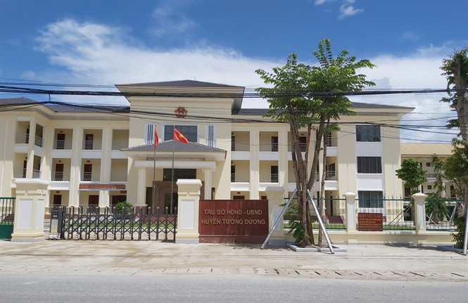 Ủy ban nhân dân huyện Tương Dương (Ảnh Báo Nông Nghiệp)