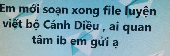 Giáo án lớp 1 mới được giáo viên quan tâm nhiều nhất (Ảnh tác giả) Giáo án lớp 1 mới được giáo viên quan tâm nhiều nhất (Ảnh tác giả)