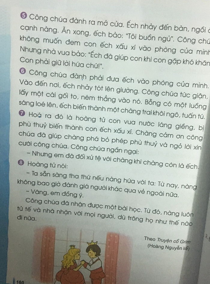 Cuối năm, học sinh đã phải đọc văn bản khá dài thế này (Ảnh: Phan Tuyết)
