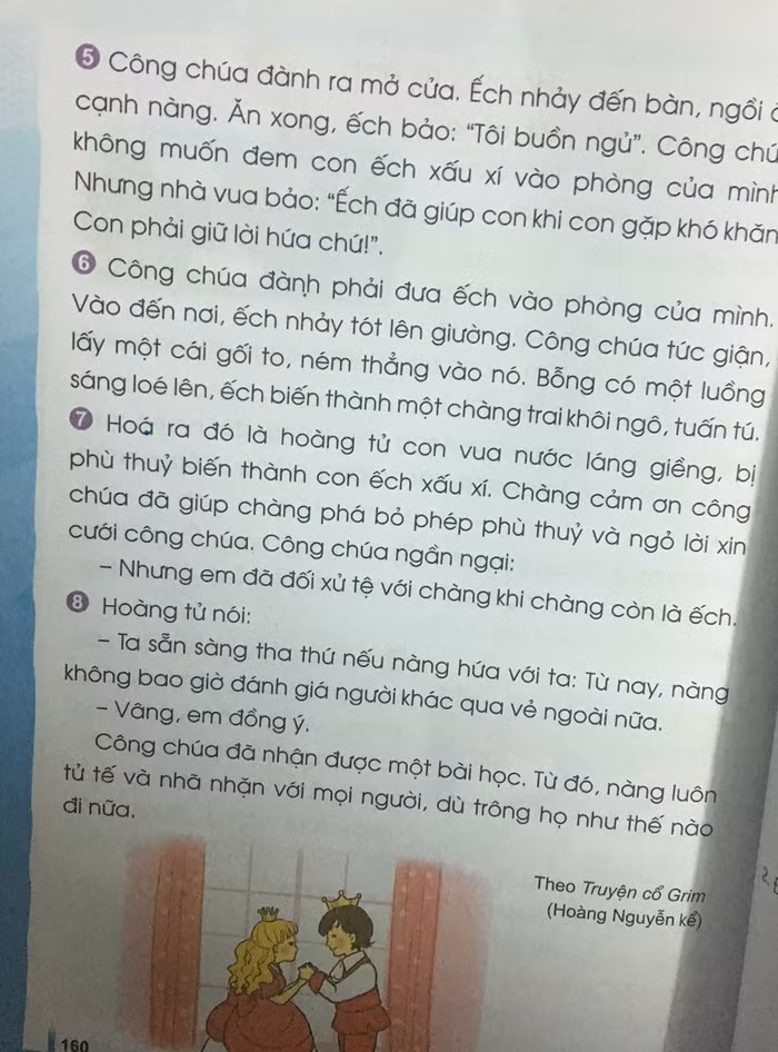 Cuối năm, học sinh đã phải đọc văn bản khá dài thế này (Ảnh: Phan Tuyết)