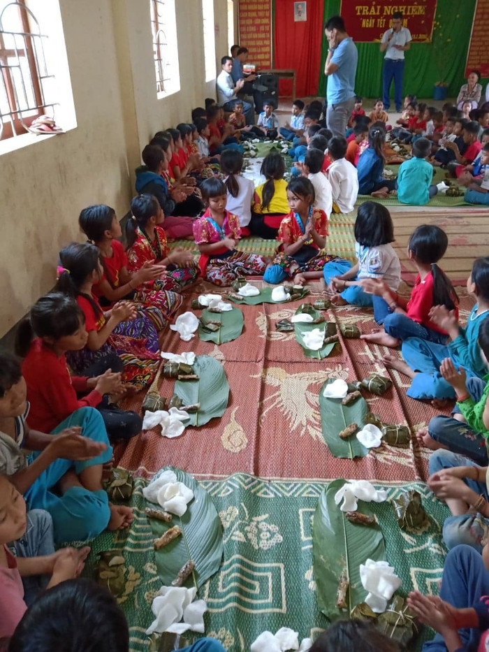 Tổ chức Ngày Tết quê em (Ảnh nhà trường cung cấp) Tổ chức Ngày Tết quê em (Ảnh nhà trường cung cấp)