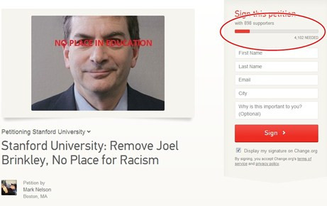 Lá đơn yêu cầu sa thải Joel Brinkley Lá đơn yêu cầu sa thải Joel Brinkley