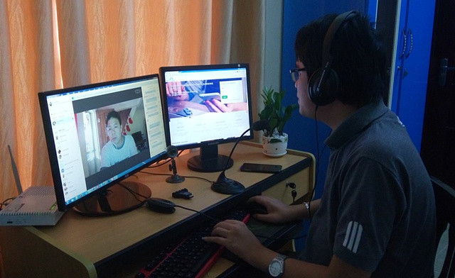 Công việc hiện tại đã làm Duy cảm thấy tự tin hơn rất nhiều trong cuộc sống. (Ảnh: T.P)