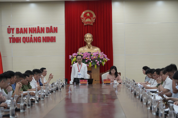 Quang cảnh buổi làm việc (Ảnh: Phạm Linh)