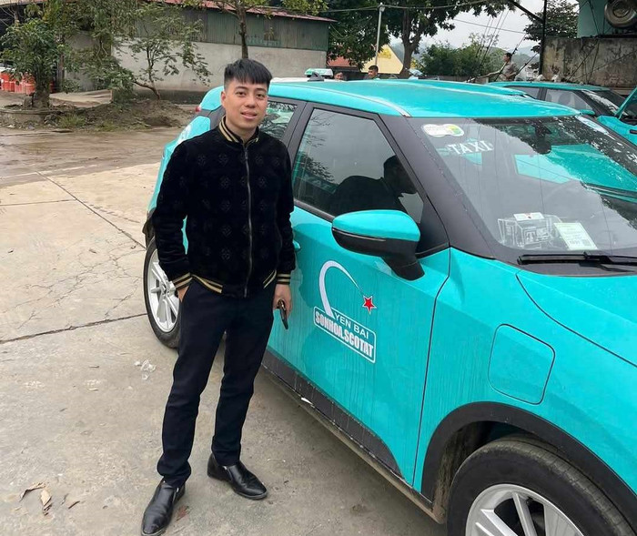 Anh Nguyễn Minh Thành, tài xế taxi Xanh SM. Ảnh: NVCC. anh-thanh.jpg