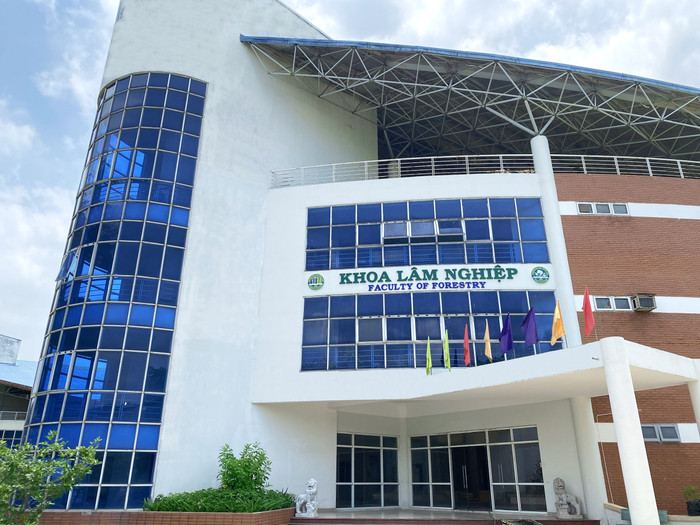 Khoa Lâm nghiệp, Trường Đại học Nông Lâm Thành phố Hồ Chí Minh. Ảnh: NTCC. 3b9c7d1850d9e087b9c8.jpg