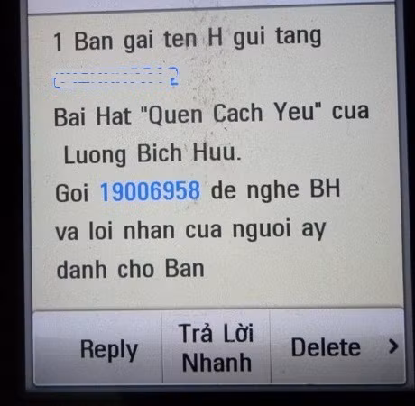 Cảnh giác với tin nhắn lừa đảo từ Tổng đài Qùa tặng âm nhạc.