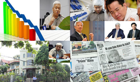 Toàn bộ số cổ phần, cổ phiếu của ông Kiên và gia đình tại ngân hàng ACB đã bị phong tỏa.