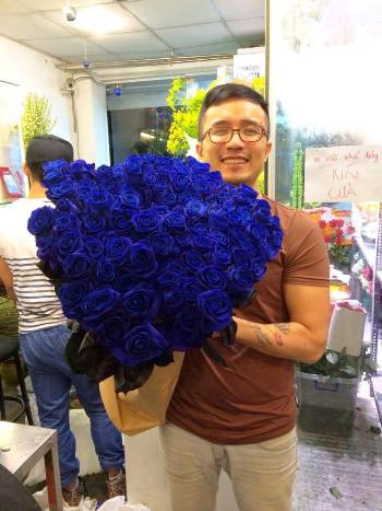 Hoa hồng xanh nhập từ Hà Lan. Hoa hồng xanh nhập từ Hà Lan.