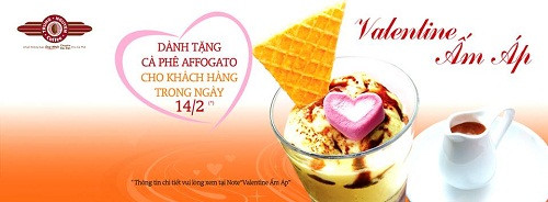 Trung Nguyên dành tặng 1 ly Cà phê Affogato như một món quà yêu thương ngày Valentine. Trung Nguyên dành tặng 1 ly Cà phê Affogato như một món quà yêu thương ngày Valentine.