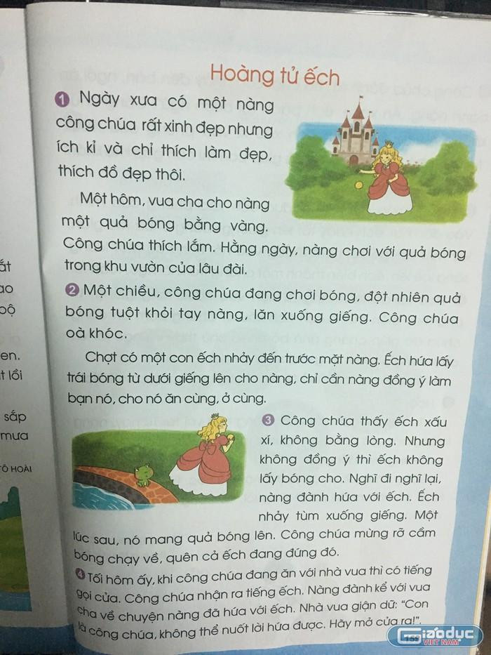 Một bài đọc của học sinh lớp 1 theo chương trình mới(Ảnh: Đỗ Quyên) Một bài đọc của học sinh lớp 1 theo chương trình mới(Ảnh: Đỗ Quyên)