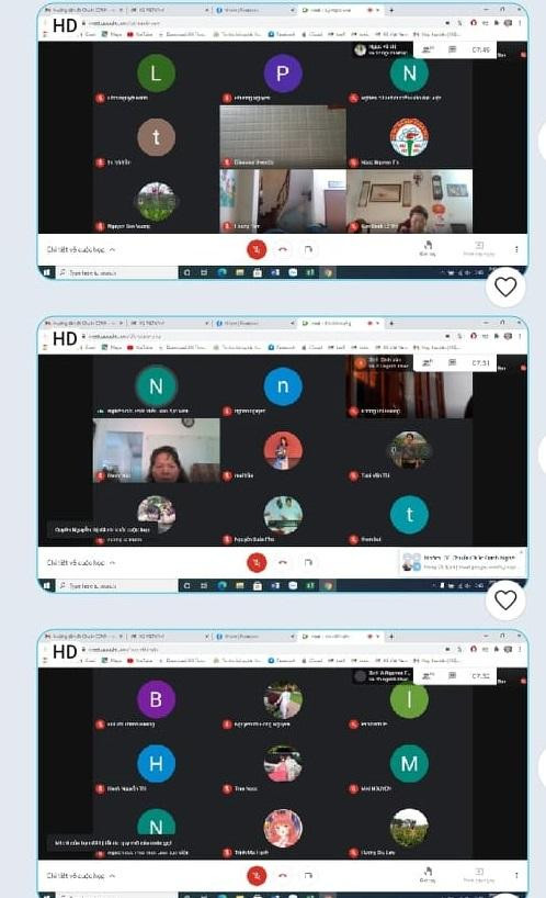 Lớp học trực tuyến chứng chỉ chức danh nghề nghiệp (Ảnh Đỗ Quyên) Lớp học trực tuyến chứng chỉ chức danh nghề nghiệp (Ảnh Đỗ Quyên)