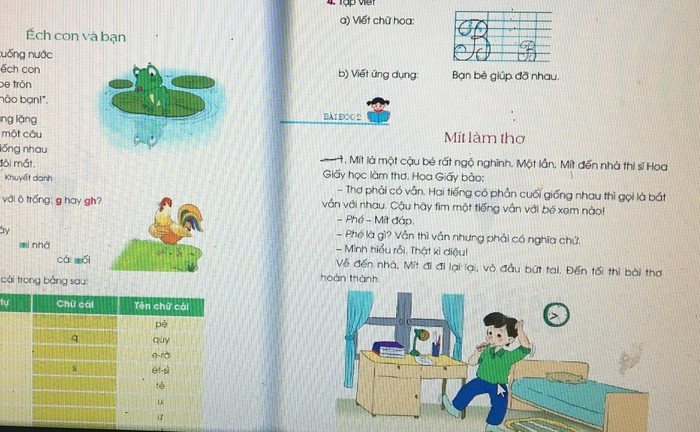 Bài Mít làm thơ có trong chương trình sách tiếng Việt hiện hành đã được giảm tải (Ảnh: Đỗ Quyên)