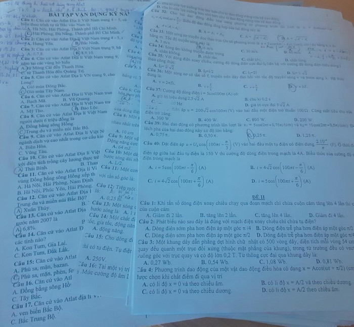 Chỉ mới 2 môn của bài tập Tết đã mấy chục câu hỏi rồi (Ảnh PT) Chỉ mới 2 môn của bài tập Tết đã mấy chục câu hỏi rồi (Ảnh PT)