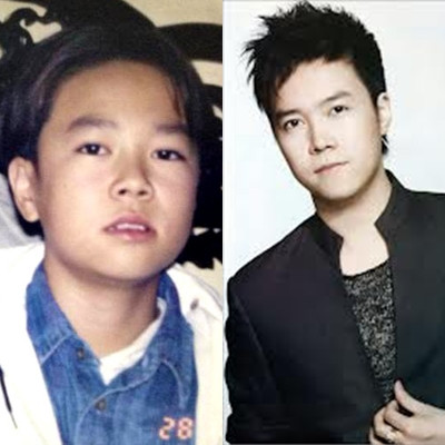 Ca sĩ Lê Hiếu thời còn để tóc "bổ luống".