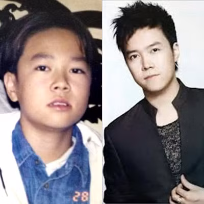 Ca sĩ Lê Hiếu thời còn để tóc "bổ luống".