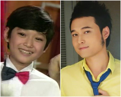 Quang Vinh có nụ cười duyên từ bé.