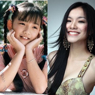 Một điều dễ nhận thấy là Thùy Lâm ngày nhỏ rất điệu.