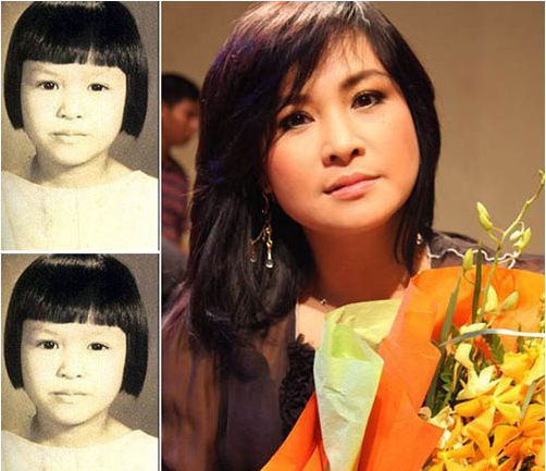 Thanh Lam có khuôn mặt mộc mạc hơn bây giờ khá nhiều!