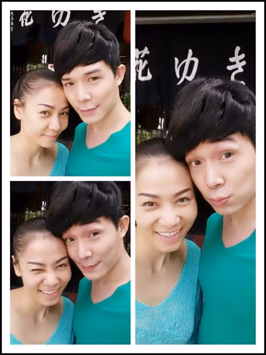 Nathan Lee đăng ảnh chụp xiteen bên ca sĩ Thu Minh với lời chú thích "Xanh lè".