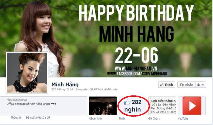 Ca sĩ Minh Hằng là một trong số những nhân vật "béo bở" để giả mạo. Ca sĩ Minh Hằng là một trong số những nhân vật "béo bở" để giả mạo.