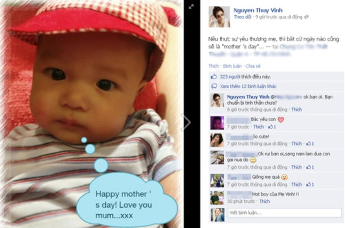 Poh Nguyễn Đức Anh được Thúy Vinh khoe trên trang cá nhân. Poh Nguyễn Đức Anh được Thúy Vinh khoe trên trang cá nhân.