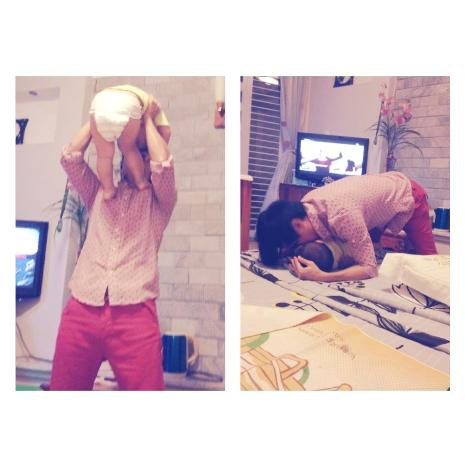 Minh Hà đăng ảnh chồng (ca sĩ Lý Hải) và con trai trên facebook. Cô hạnh phúc cho biết: "Hai siêu quậy nhà mình" Minh Hà đăng ảnh chồng (ca sĩ Lý Hải) và con trai trên facebook. Cô hạnh phúc cho biết: "Hai siêu quậy nhà mình"