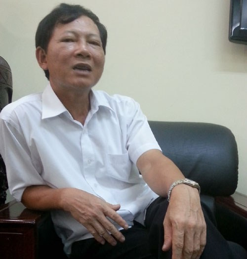 Ông Nguyễn Đức Sơn - người dùng gậy chơi golf đánh ngất xỉu nhân viên phục vụ - Ảnh: Thái Uyên - TNO