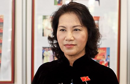 Phó Chủ tịch Quốc hội Nguyện Thị Kim Ngân nêu vấn đề thành lập Bộ Phụ nữ. Ảnh TTBC Phó Chủ tịch Quốc hội Nguyện Thị Kim Ngân nêu vấn đề thành lập Bộ Phụ nữ. Ảnh TTBC