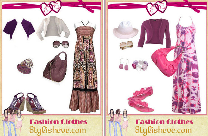 Những kết hợp váy maxi cho mùa hè đi biển Những kết hợp váy maxi cho mùa hè đi biển