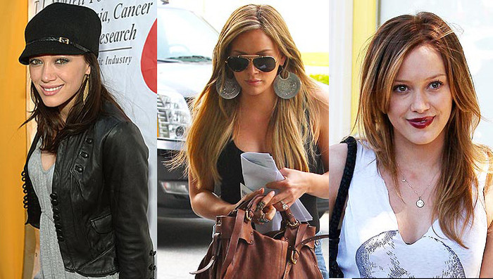 Ca sĩ Hilary Duff cũng sở hữu vóc dáng tương đối đẫy đà, bạn có thể học hỏi cách ăn mặc của cô để "che bớt" sự quá khổ của vòng 1.