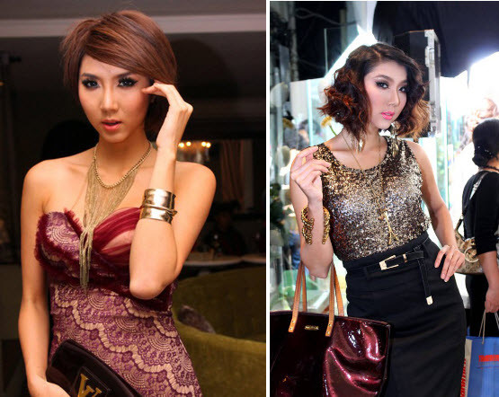 Mái tóc "làm vội" của siêu mẫu Ngọc Quyên (phải) Xem thêm: Tóc đẹp/ Váy đẹp/ Jeans đẹp/ Túi đẹp/ Giày đẹp Mái tóc "làm vội" của siêu mẫu Ngọc Quyên (phải) Xem thêm: Tóc đẹp/ Váy đẹp/ Jeans đẹp/ Túi đẹp/ Giày đẹp