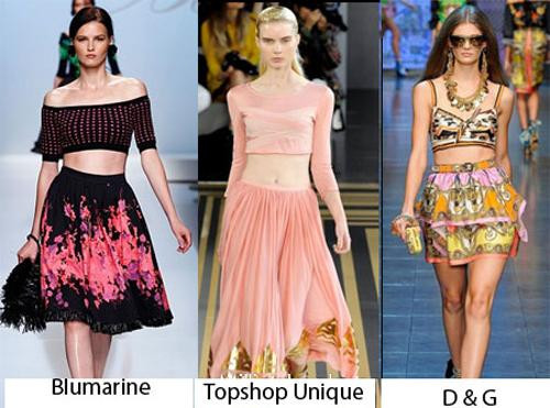 1. Áo lửng sexy Hãy bắt đầu bằng xu hướng áo lửng, đây được dự đoán là kiểu áo hot nhất trong mùa hè năm nay. Tuy nhiên, nó chỉ được dành cho những cô nàng có vòng eo đẹp thôi nhé. Xem thêm: Váy Hè 2012/ Xu ướng trang điểm 2012/ Sơ mi2012 1. Áo lửng sexy Hãy bắt đầu bằng xu hướng áo lửng, đây được dự đoán là kiểu áo hot nhất trong mùa hè năm nay. Tuy nhiên, nó chỉ được dành cho những cô nàng có vòng eo đẹp thôi nhé. Xem thêm: Váy Hè 2012/ Xu ướng trang điểm 2012/ Sơ mi2012