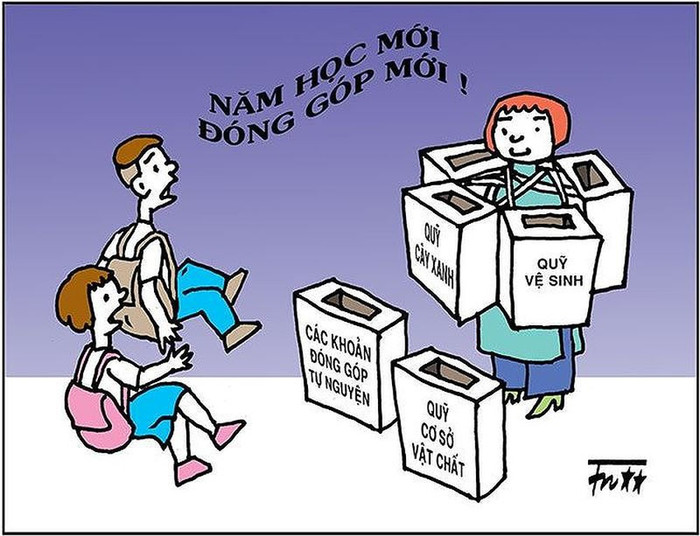 Vấn nạn lạm thu trong trường học (Ảnh minh họa: baoquangninh.com.vn). Vấn nạn lạm thu trong trường học (Ảnh minh họa: baoquangninh.com.vn).