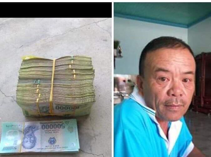 Anh Nguyễn Hữu Hạnh và 130 triệu đồng trả lại (Ảnh CTV) Anh Nguyễn Hữu Hạnh và 130 triệu đồng trả lại (Ảnh CTV)