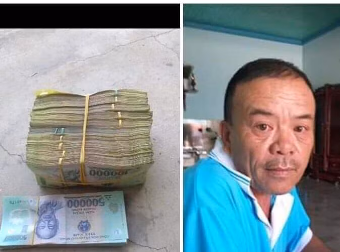 Anh Nguyễn Hữu Hạnh và 130 triệu đồng trả lại (Ảnh CTV) Anh Nguyễn Hữu Hạnh và 130 triệu đồng trả lại (Ảnh CTV)