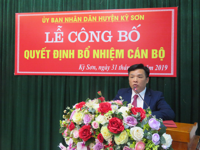 Ông Phan Văn Thiết phát biểu cảm tưởng trong buổi lễ (Ảnh CTV)